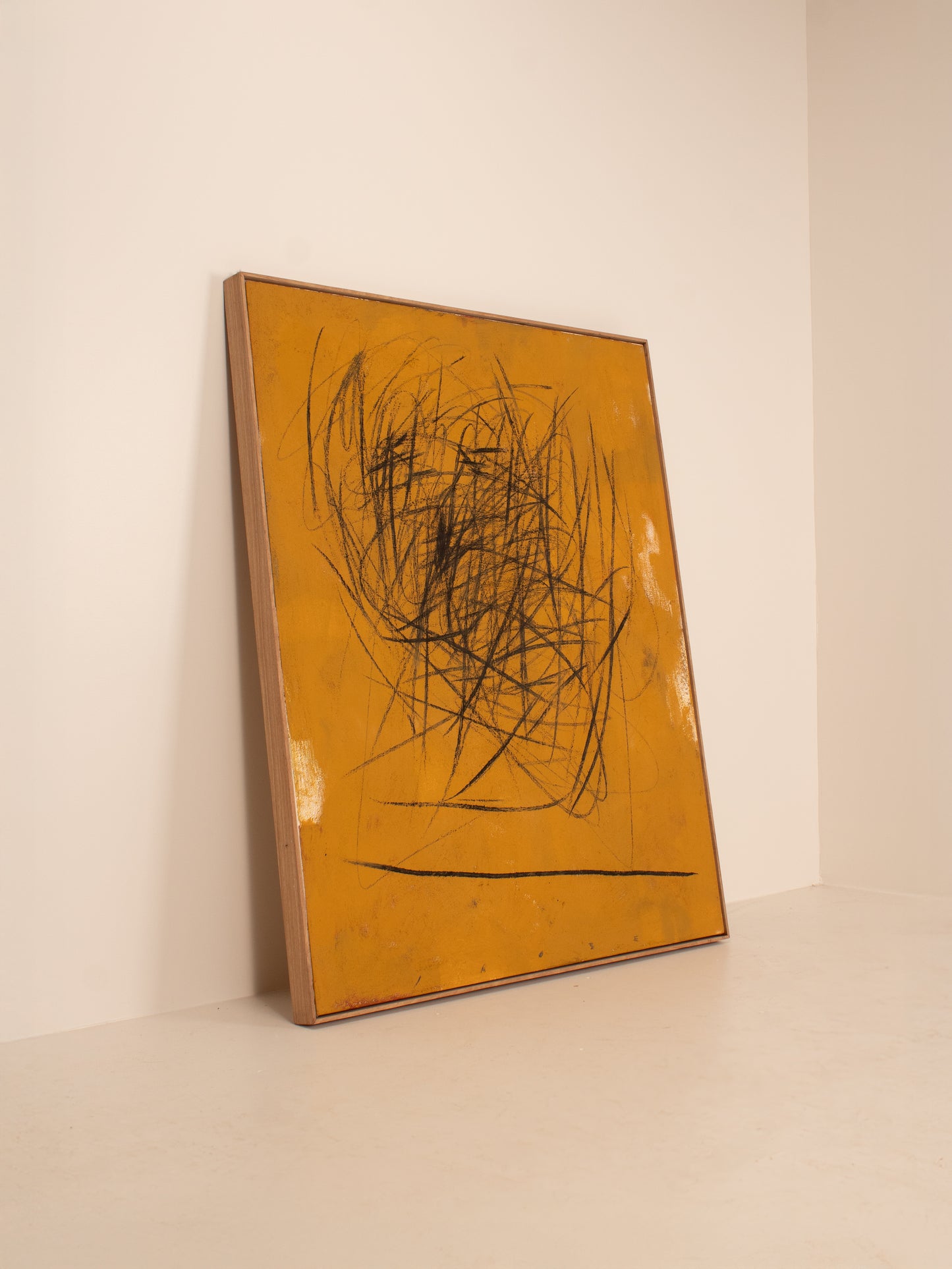 LARGE MODERN ABSTRACT ART OIL PAINTING, SOUTH AFRICA