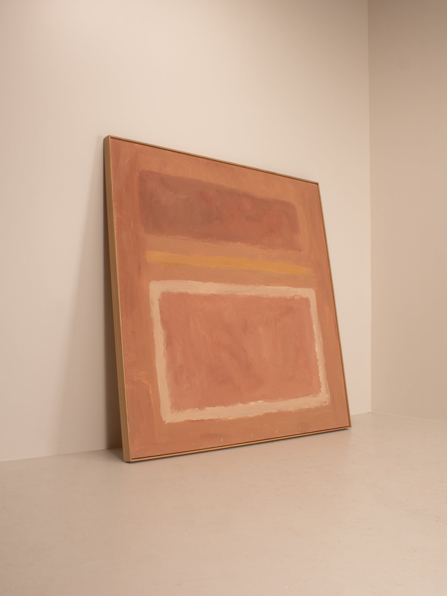 LARGE MODERN ABSTRACT ART OIL PAINTING, SOUTH AFRICA