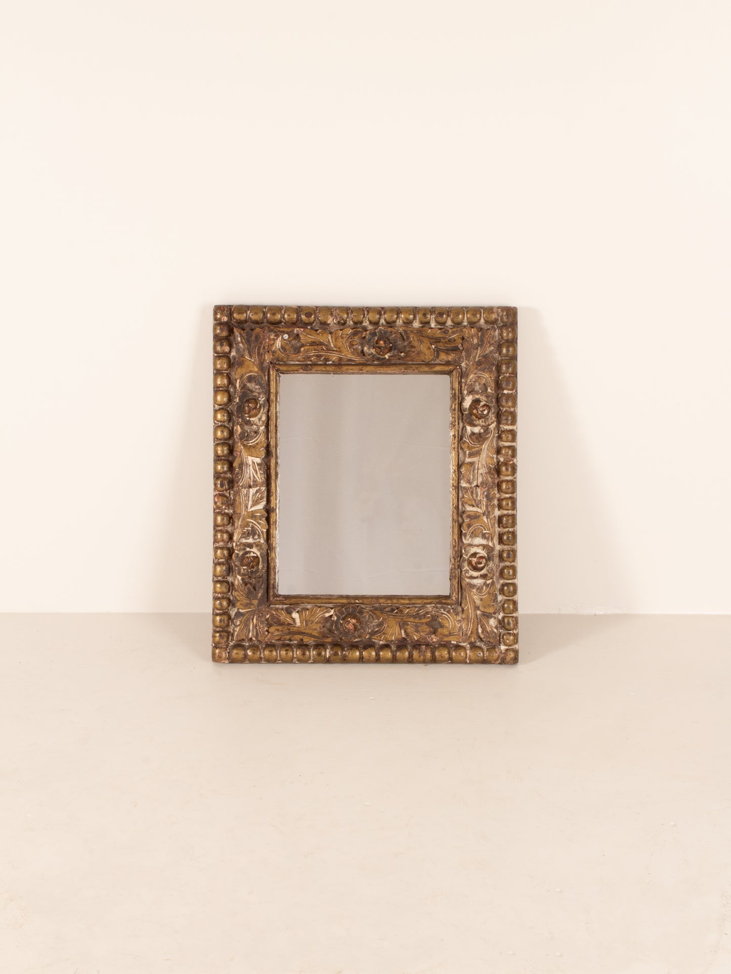 carved and moulded vintage mirror