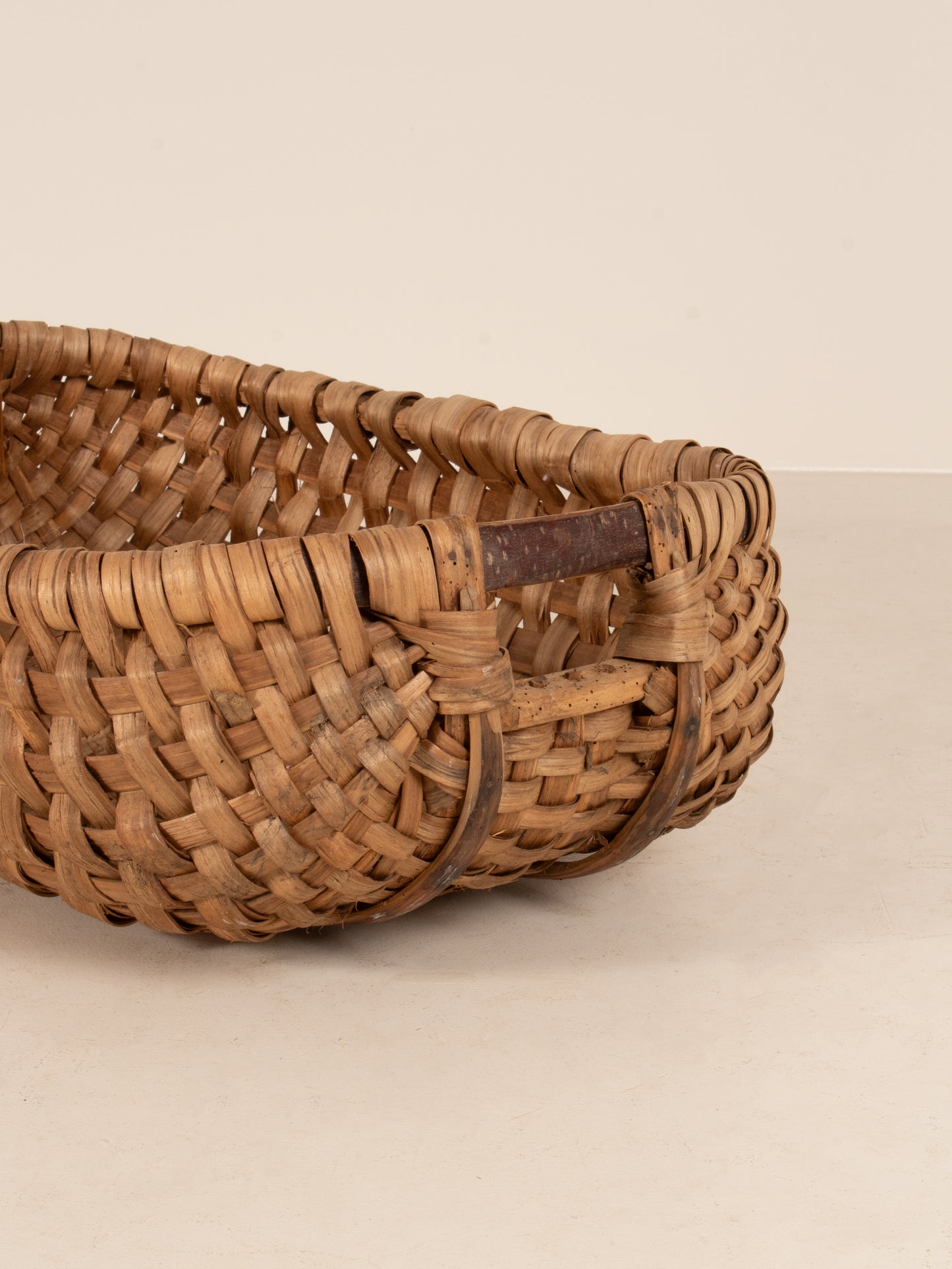 Large chunky woven basket