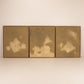 3 piece medium modern abstract oil paintings, South Africa