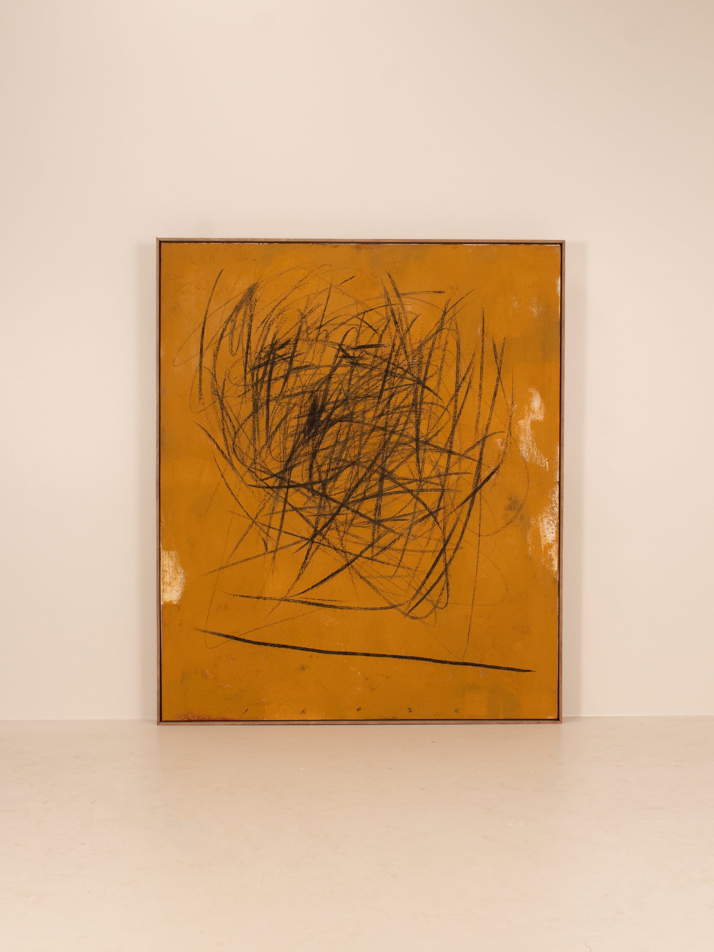 LARGE MODERN ABSTRACT ART OIL PAINTING, SOUTH AFRICA