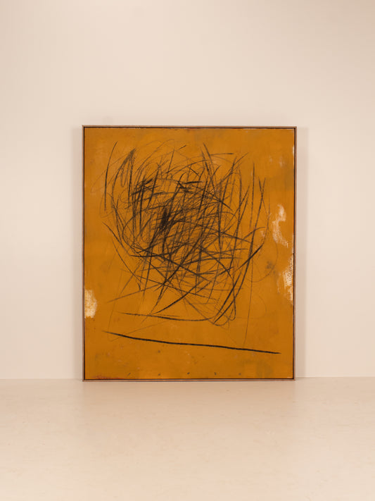 LARGE MODERN ABSTRACT ART OIL PAINTING, SOUTH AFRICA