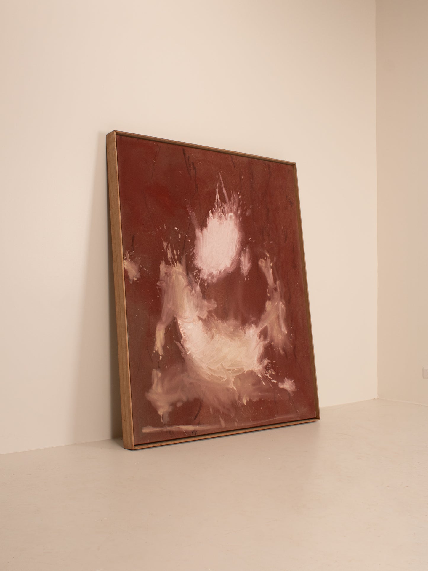 LARGE MODERN ABSTRACT ART OIL PAINTING, SOUTH AFRICA