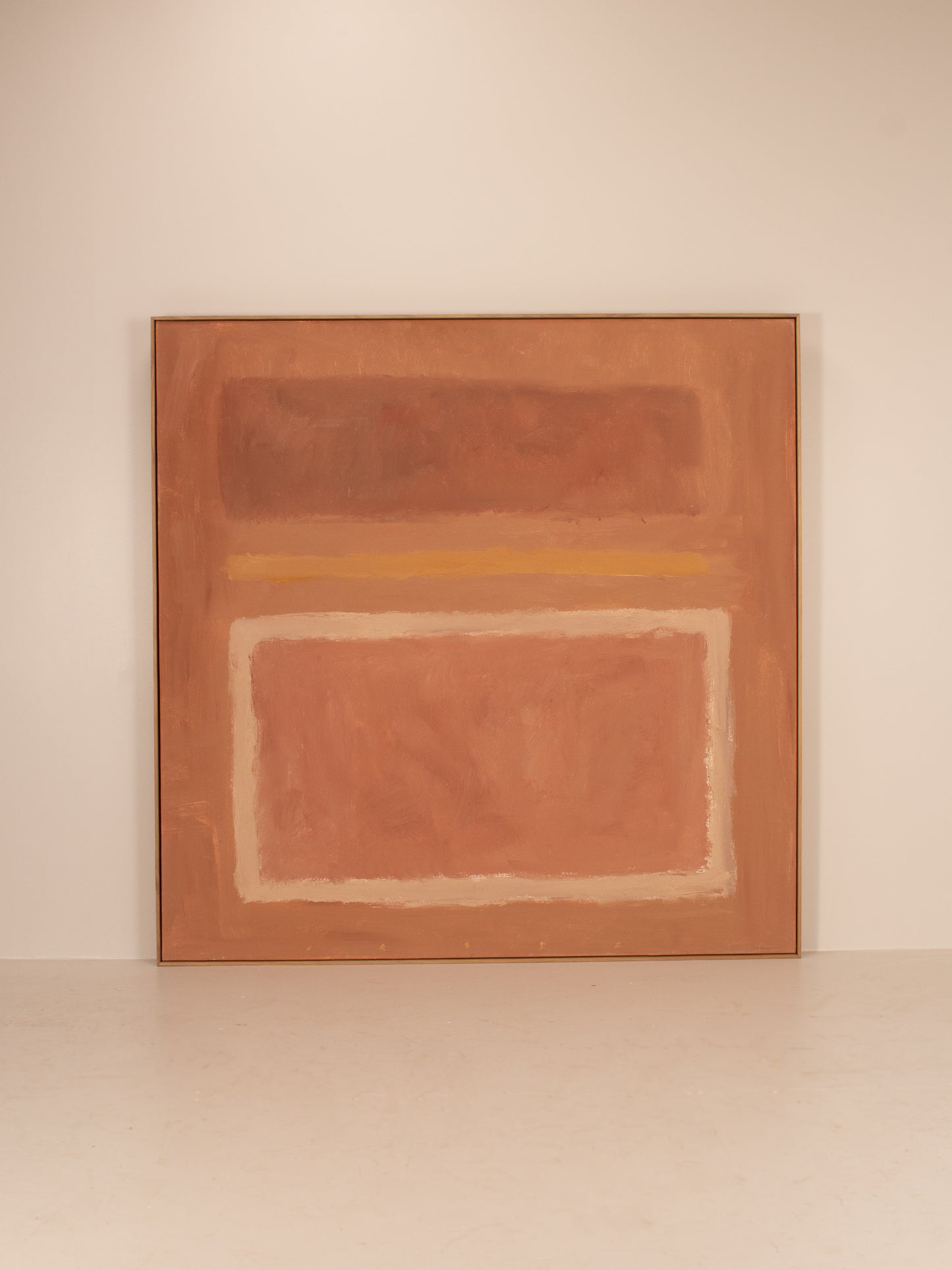 LARGE MODERN ABSTRACT ART OIL PAINTING, SOUTH AFRICA