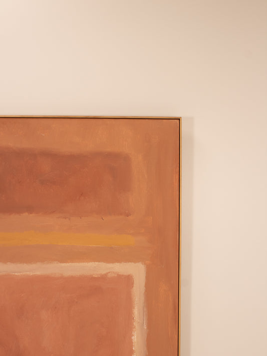 LARGE MODERN ABSTRACT ART OIL PAINTING, SOUTH AFRICA