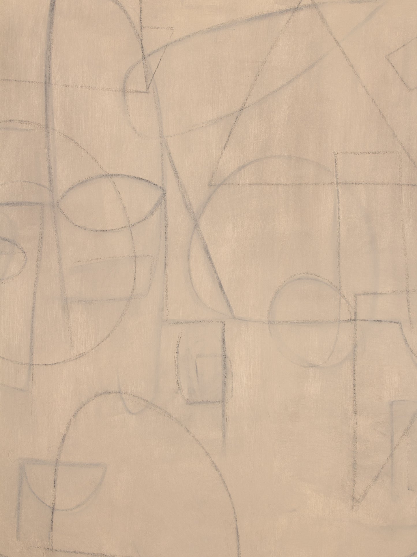 LARGE MODERN ABSTRACT ART OIL PAINTING, SOUTH AFRICA