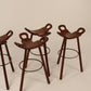 Set of 4 Mid-century marbella barstools