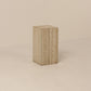Travertine side table, Belgium
