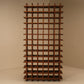 Mid century solid wooden wine rack,Belgium