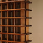 Mid century solid wooden wine rack,Belgium